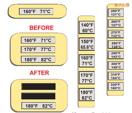 衡水溫度指示標簽 高溫ThermoLabel標簽