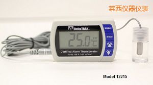 萊西認證的報警溫度計 內外傳感器