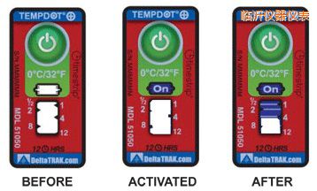 臨沂溫度指示標簽 累計上升時間/溫度的標簽