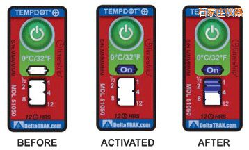 石家莊溫度指示標(biāo)簽 累計(jì)上升時(shí)間/溫度的標(biāo)簽